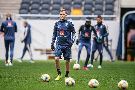 Sebastian Larsson of the Swedish national football team