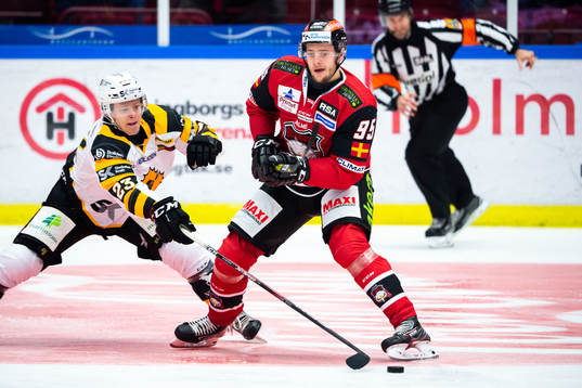 Skellefteås Jacob Andersson och Malmö Redhawks Carl