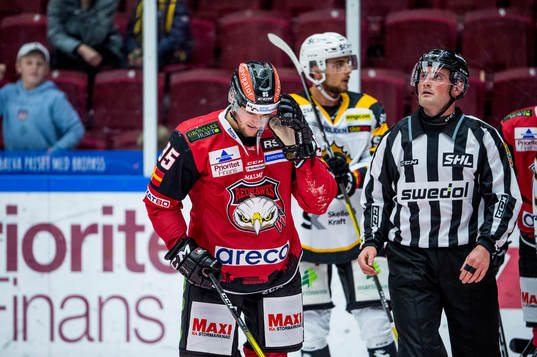 Malmö Redhawks Carl Persson deppar