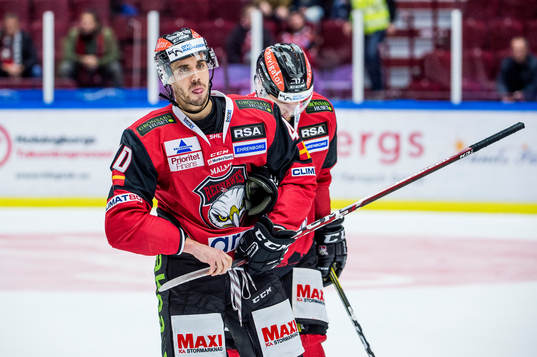 Malmö Redhawks Jesper Jensen deppar