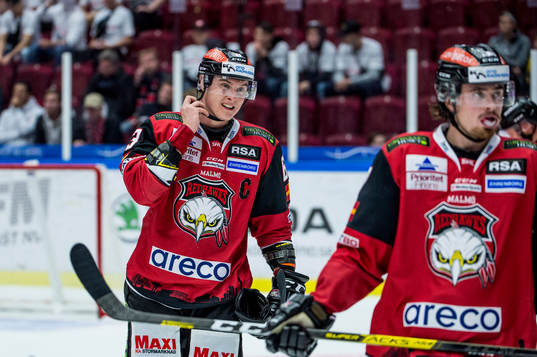 Malmö Redhawks Fredrik Händemark deppar
