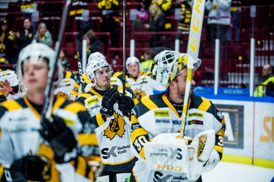 Skellefteås spelare jublar