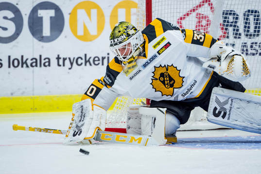 Skellefteås målvakt Gustaf Lindvall