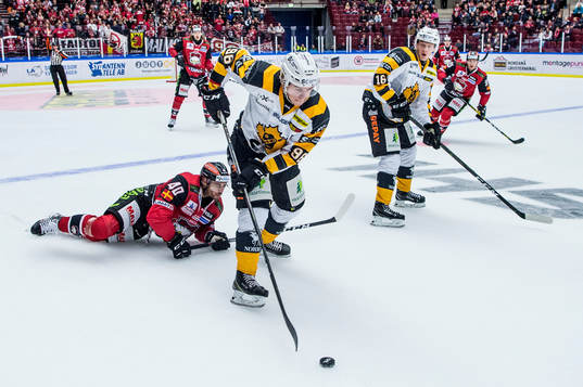 Skellefteås Rickard Hugg och Linus Lindström mot Malmö