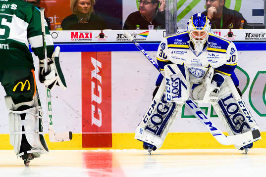 Leksands målvakt Janne Juvonen