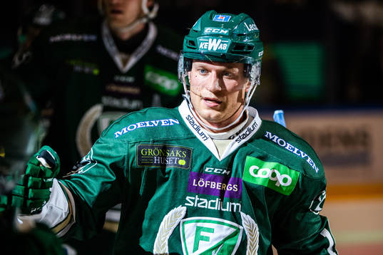 Färjestads Marcus Nilsson jublar