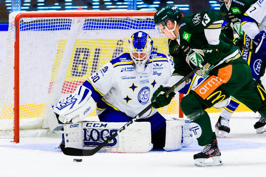 Leksands målvakt Janne Juvonen