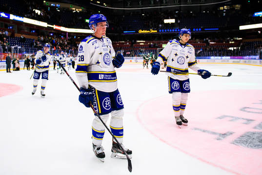 Leksands Mattias Göransson och Alexander Lundqvist deppar