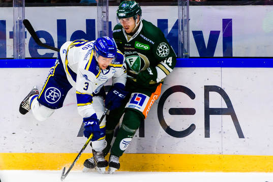 Leksands August Berg och Färjestads Michael Lindqvist