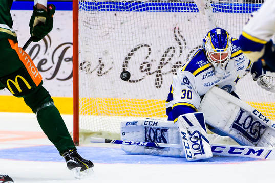 Leksands målvakt Janne Juvonen