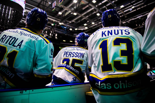 Leksands Mattias Ritola, Linus Persson och Jon Knuts deppar