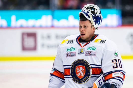 Växjös målvakt Viktor Fasth