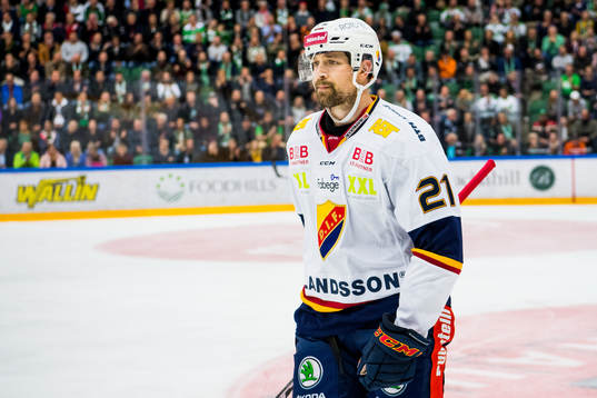 Djurgårdens Patrik Berglund deppar