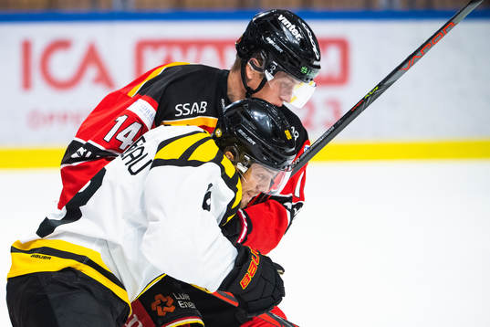 Brynäs Jaedon Descheneau och Luleås Jonas Berglund