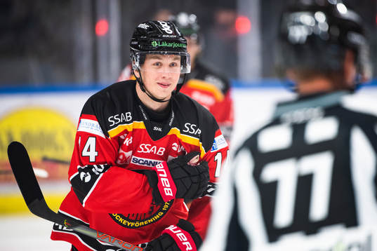 Luleås Jonas Berglund jublar