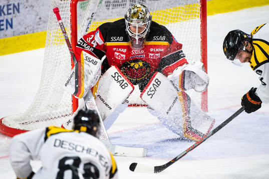 Luleås målvakt Joel Lassinantti