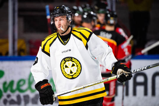 Brynäs Niclas Andersén deppar