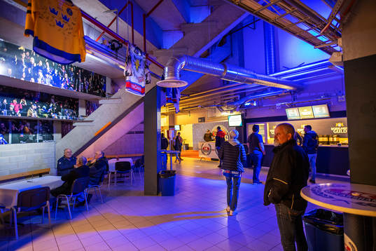 Interiörbild av Be-Ge Hockey Center