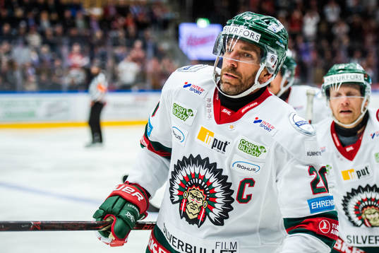 Frölundas Joel Lundqvist jublar