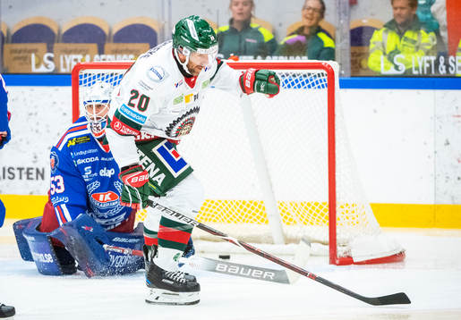 Frölundas Joel Lundqvist jublar