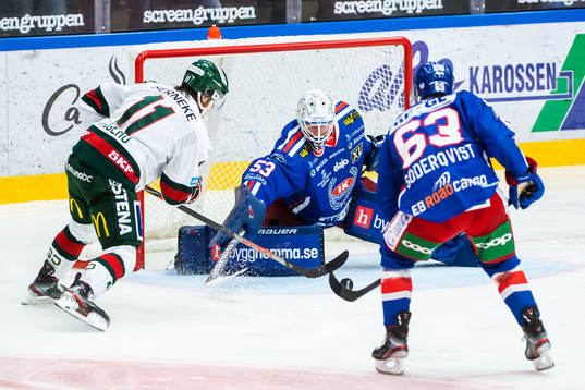 Oskarshamns målvakt Fredrik Pettersson-Wentzel