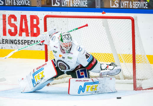 Frölundas målvakt Niklas Rubin