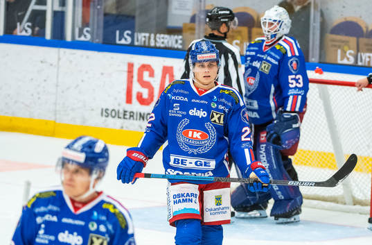Oskarshamns John Dahlström deppar