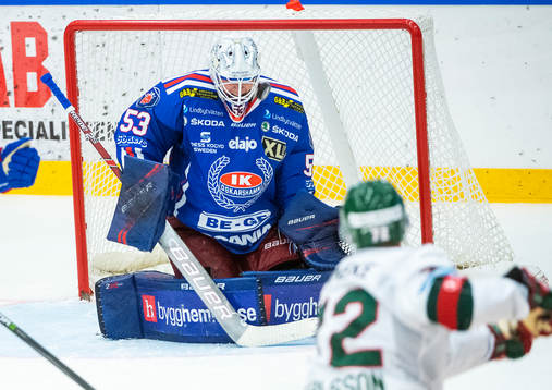 Oskarshamns målvakt Fredrik Pettersson-Wentzel