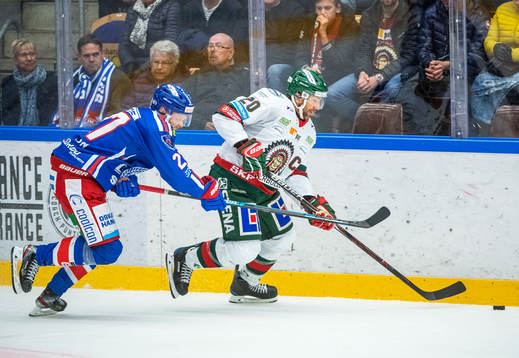 Oskarshamns Henrik Nilsson och Frölundas Joel Lundqvist