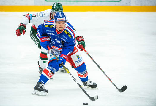 Oskarshamns Jesper Dahlroth och Frölundas Samuel Fagemo