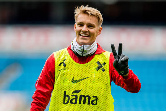 Bläddra bland fler bilder av Football, UEFA Euro Qualifier, Norway, training