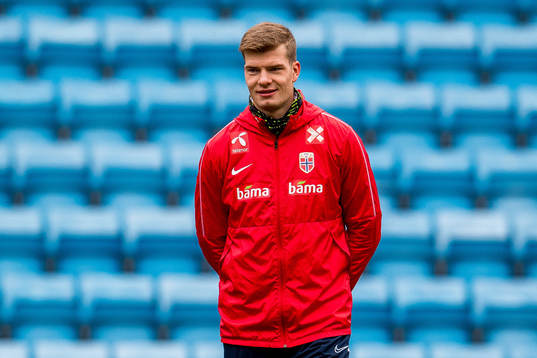 Alexander Sørloth of Norway