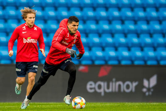 Tarik Elyounoussi of Norway