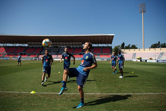Robin Quaison, Muamer Tankovic, Kristoffer Olsson, Emil