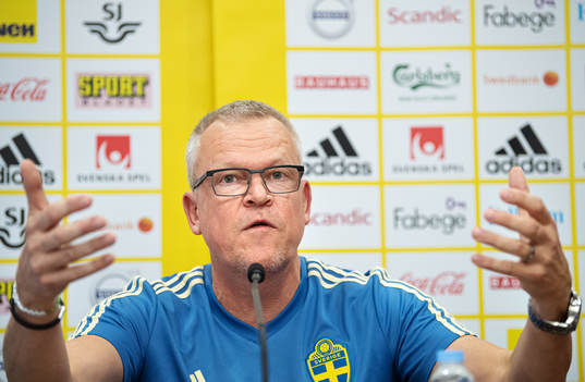 Head coach Janne Andersson of the Swedish national football