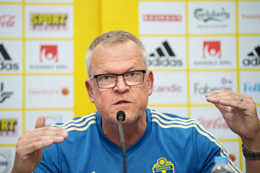 Head coach Janne Andersson of the Swedish national football