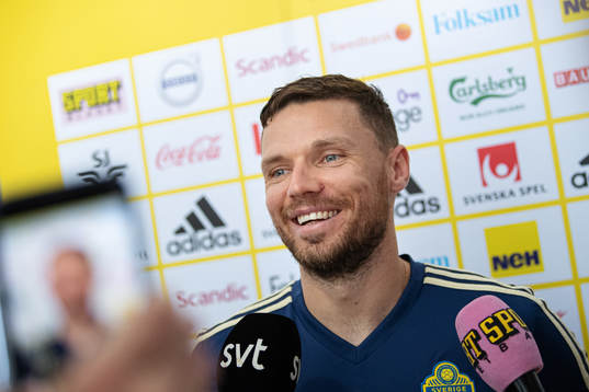 Marcus Berg of the Swedish national football team