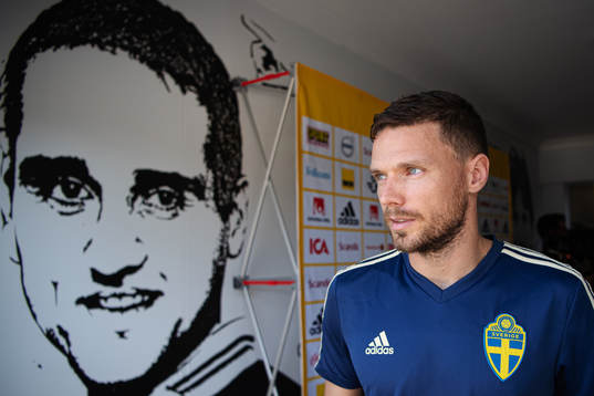 Marcus Berg of the Swedish national football team
