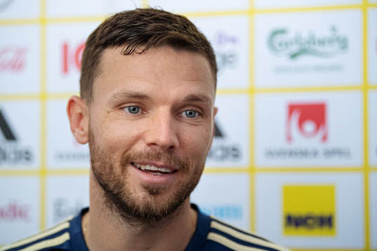 Marcus Berg of the Swedish national football team