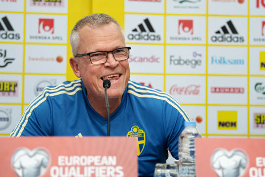 Head coach Janne Andersson of the Swedish national football