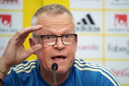Head coach Janne Andersson of the Swedish national football