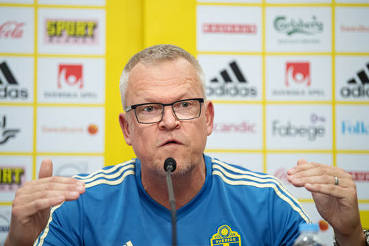 Head coach Janne Andersson of the Swedish national football