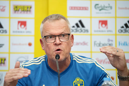 Head coach Janne Andersson of the Swedish national football