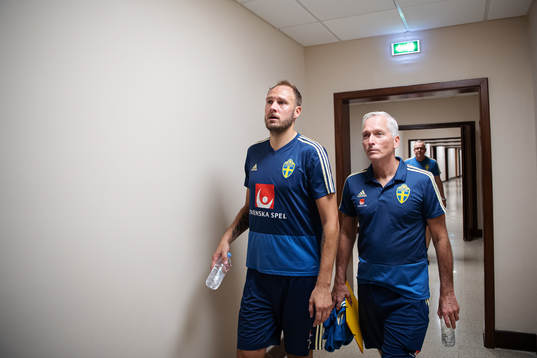 Andreas Granqvist and Håkan Sjöstrand, general secretary