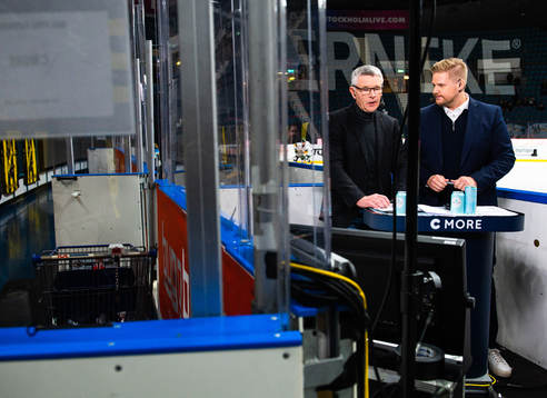 Cmores Harald Lückner och Lars Lindberg
