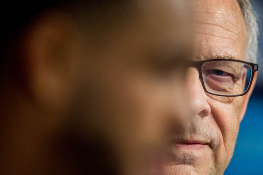 Lars Lagerbäck, head coach of Norway