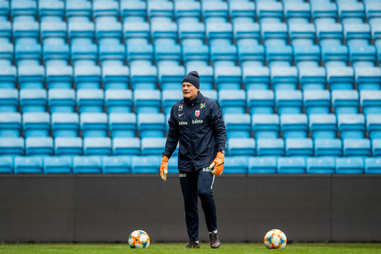 Frode Grodås, goalkeeper coach of Norway
