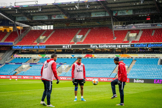 Omar Elabdellaoui, Mohamed Elyounoussi and Haitam Aleesami