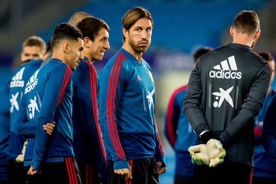 Sergio Ramos of Spain