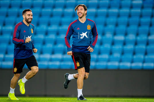 Sergio Ramos of Spain